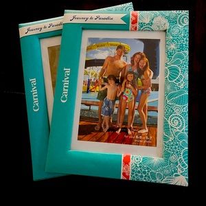 Carnival Cruise Frames. Set of two